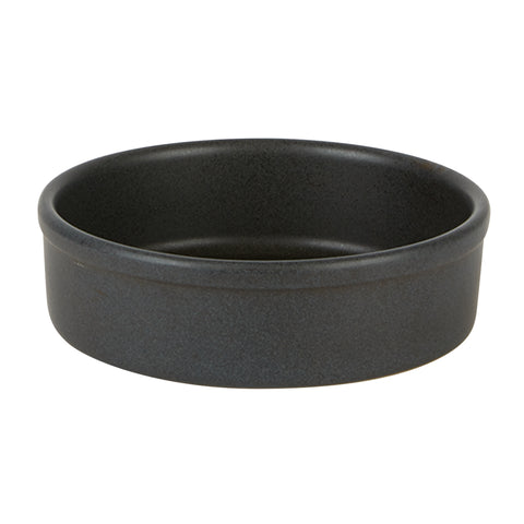 Rustico Carbon Round Tapas Dish 10cm