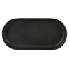 Rustico Carbon Oval Tray 30x 15cm