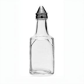 Square Vinegar Bottle Stainless Steel Top