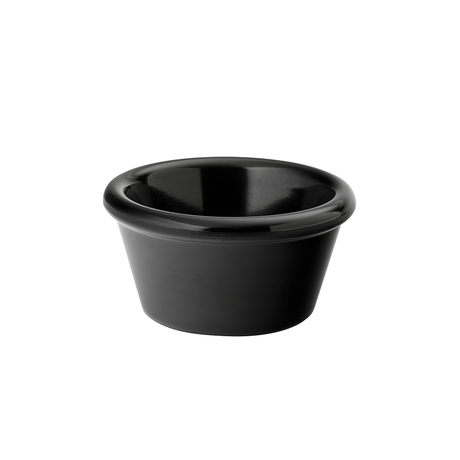 Plain Black Ramekin 2oz (6cl)