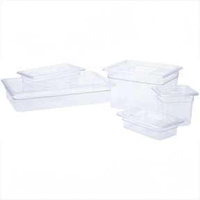 Polycarbonate 1/1GN Pan 6.5cm Deep clear