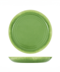 Light Green Glazed Melamine Casablanca Bowl 38 x 4.5cm