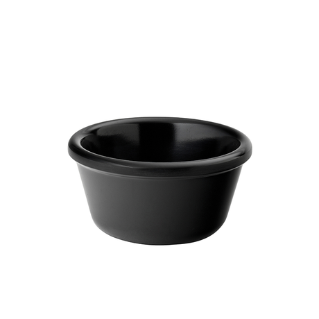 Plain Black Ramekin 3oz (9cl)