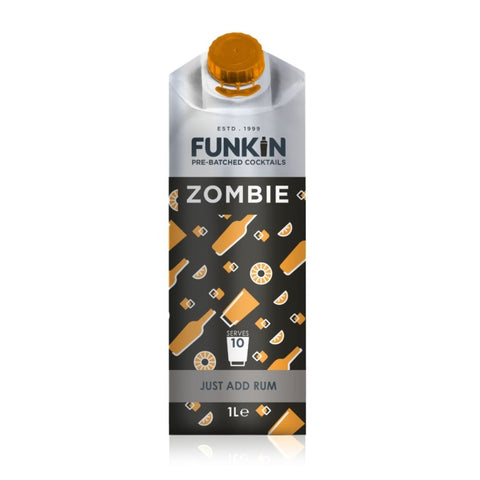 CASE - Funkin Zombie Cocktail Mixer 1 Litre (6x1ltr)