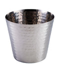 Hammered Finish Tapered Cup 9cm/3½"