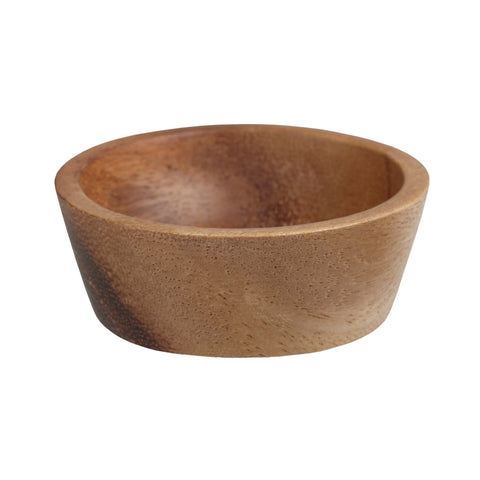 Conical Bowl Acacia 7x7x2.5cm