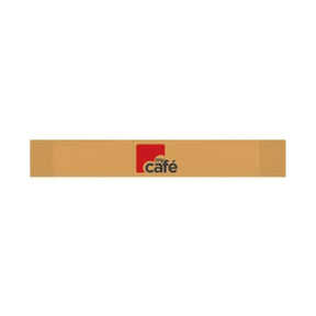 my cafe brown sugar stick on white background