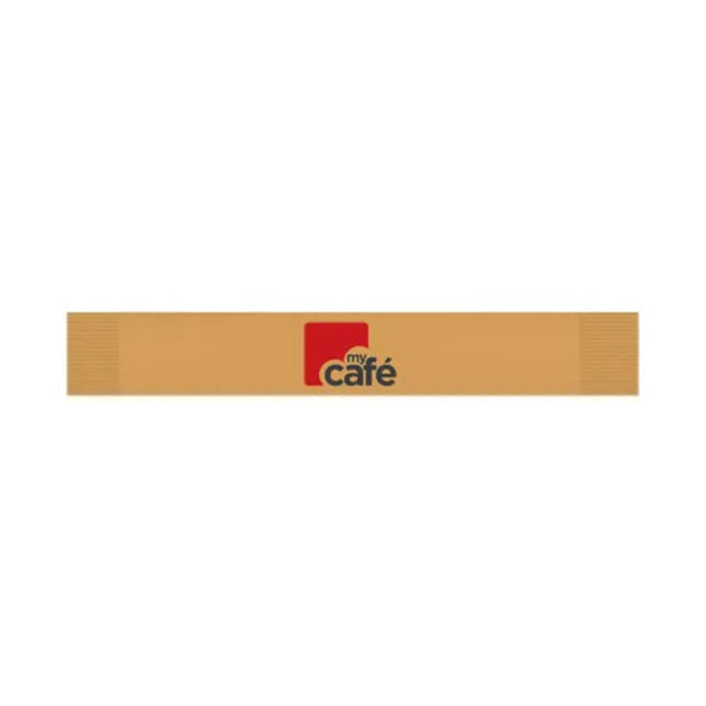 my cafe brown sugar stick on white background