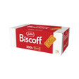 A 300-piece box of Lotus Biscoff biscuits, featuring a red and white cardboard packaging with a golden-brown biscuit illustration on a white background.