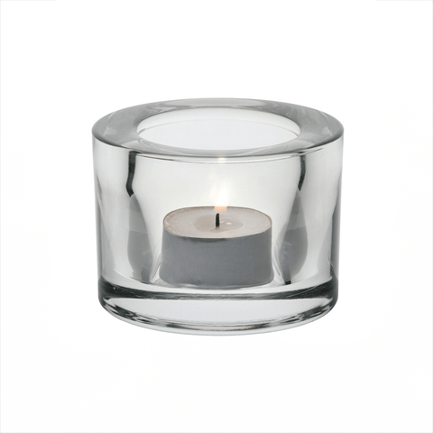 Chunky Tealight Holder - Clear