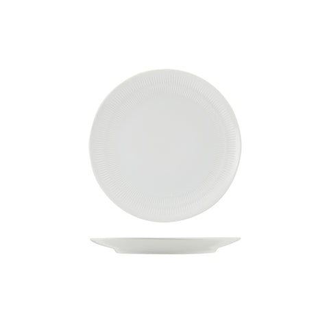 Incise Porcelain Solara Coupe Plate 23cm