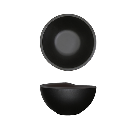 Black Copenhagen Melamine Bowl 10.8 x 5.6cm