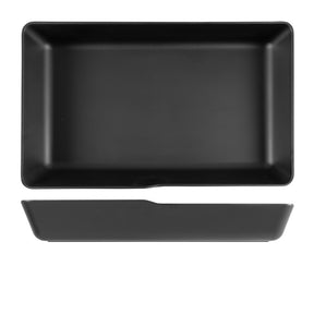 Black Copenhagen Melamine GN 1/1 Deep Dish 53 x 32.5 x 8cm