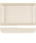 White Copenhagen Melamine GN 1/1 Deep Dish 53 x 32.5 x 8cm
