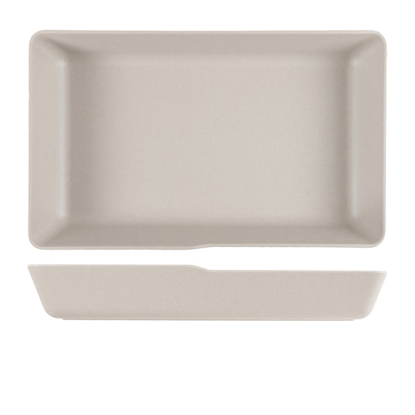 Sand Brown Copenhagen Melamine GN 1/1 Deep Dish 53 x 32.5 x 8cm