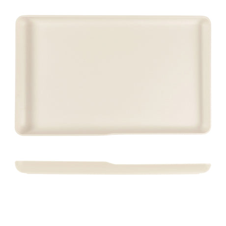 White Copenhagen Melamine GN 1/1 Platter 53 x 32.5 x 3.5cm