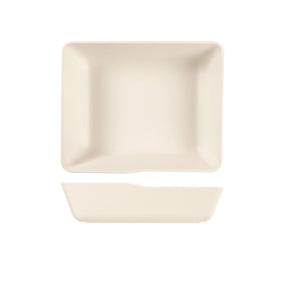 White Copenhagen Melamine GN 1/2 Deep Dish 32.5 x 26.5 x 8cm