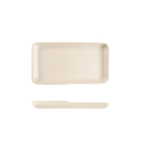 White Copenhagen Melamine GN 1/3 Platter 32.5 x 17.6 x 3.5cm