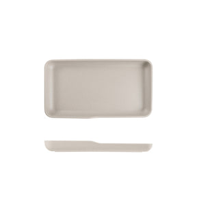 Sand Brown Copenhagen Melamine GN 1/3 Platter 32.5 x 17.6 x 3.5cm