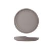 Sand Brown Copenhagen Round Melamine Plate 17cm