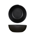 Black Copenhagen Round Melamine Bowl 20 x 7.5cm