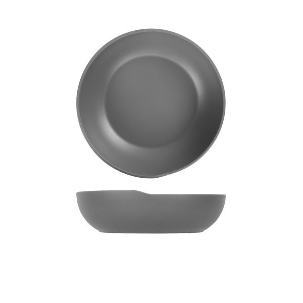 Grey Copenhagen Melamine Bowl 28 x 7.5cm