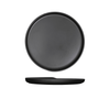 Black Copenhagen Round Melamine Plate 28cm