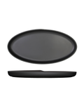 Black Copenhagen Oval Melamine Dish 40 x 20cm