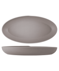 Sand Brown Copenhagen Oval Melamine Deep Dish 55 x 27.5 x 7.5cm