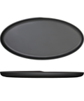 Black Copenhagen Oval Melamine Dish 55 x 27.5cm