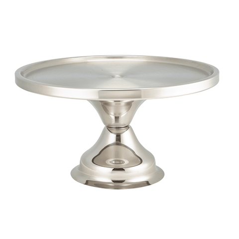 Genware S/St. Cake Stand 13"Dia.6.5" High