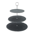 3 Tier Slate Platter 12, 10, 8" (30, 25, 20cm)