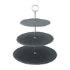 3 Tier Slate Platter 12, 10, 8" (30, 25, 20cm)