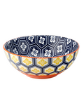 Cadiz Blue & Orange Bowl 6.3" (16cm)