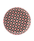 Cadiz Red & Black Plate 8" (20cm)