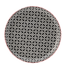 Cadiz Red & Black Plate 10.5" (27cm)