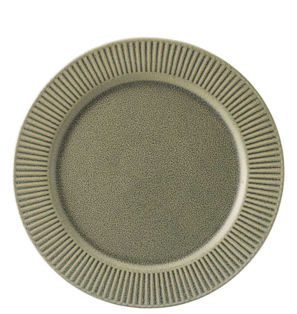 Corduroy Fern Plate 11" (28cm) - Pack 6