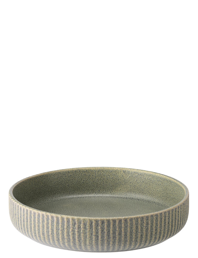 Corduroy Fern Shallow Bowl 7.5" (19cm) - Pack 6