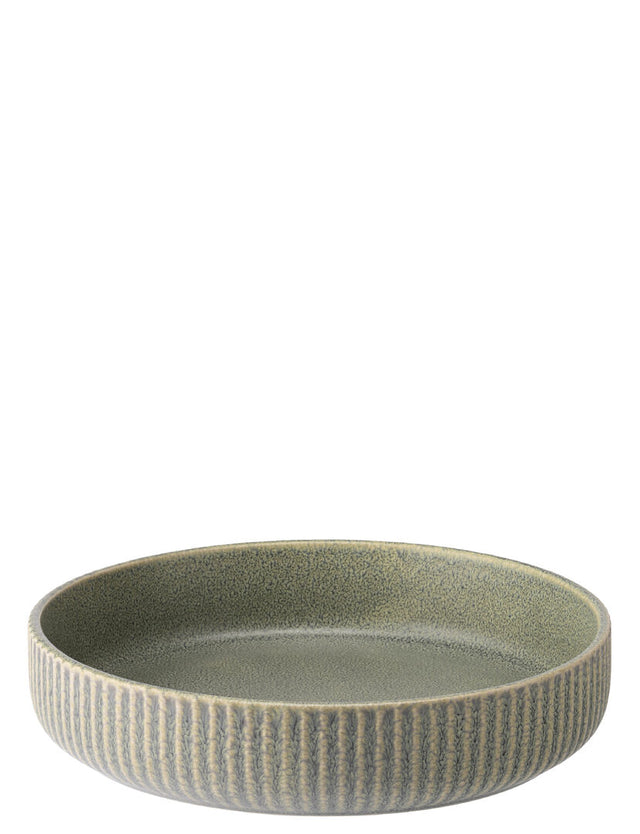 Corduroy Fern Shallow Bowl 7.5" (19cm) - Pack 6