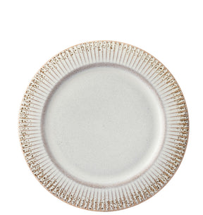 Corduroy Drift Edge Plate 9.75" (24.5cm) - Pack 6