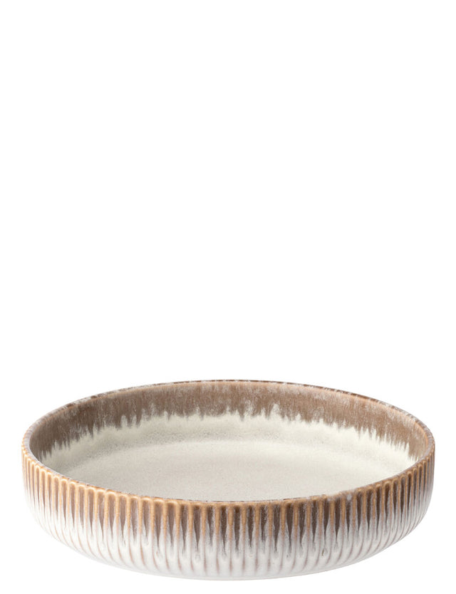 Corduroy Drift Edge Shallow Bowl 7.5" (19cm) - Pack 6