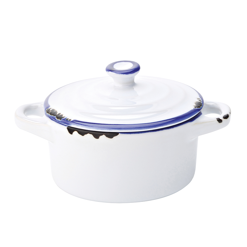 Avebury Blue Mini Casserole 4" (10.5cm) 8.75oz