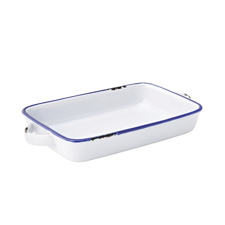 Avebury Blue Large Rectangular Dish 8.5" (22cm)