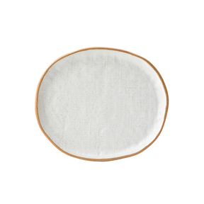 Hessian Plate 8.3" x 7.2" (21.3cm x 18.3cm)