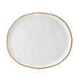 Hessian Plate 11.5" x 10" (29cm x 25.5cm)