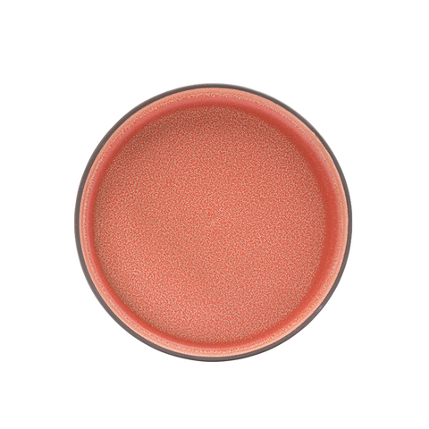 Coral Walled Plate 7" (18.5cm)