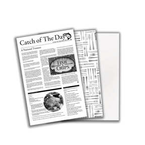 Catch of the Day Greaseproof Paper 10 x 17"
