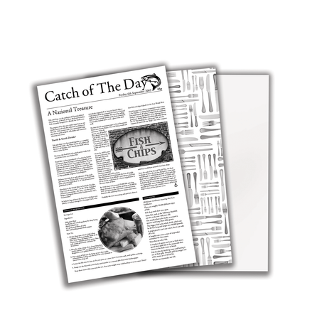 Catch of the Day Greaseproof Paper 10 x 17"