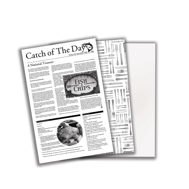 Catch of the Day Greaseproof Paper 10 x 17"