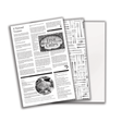 Cutlery Greaseproof Paper 10 x 17" (25.5 x 42cm)